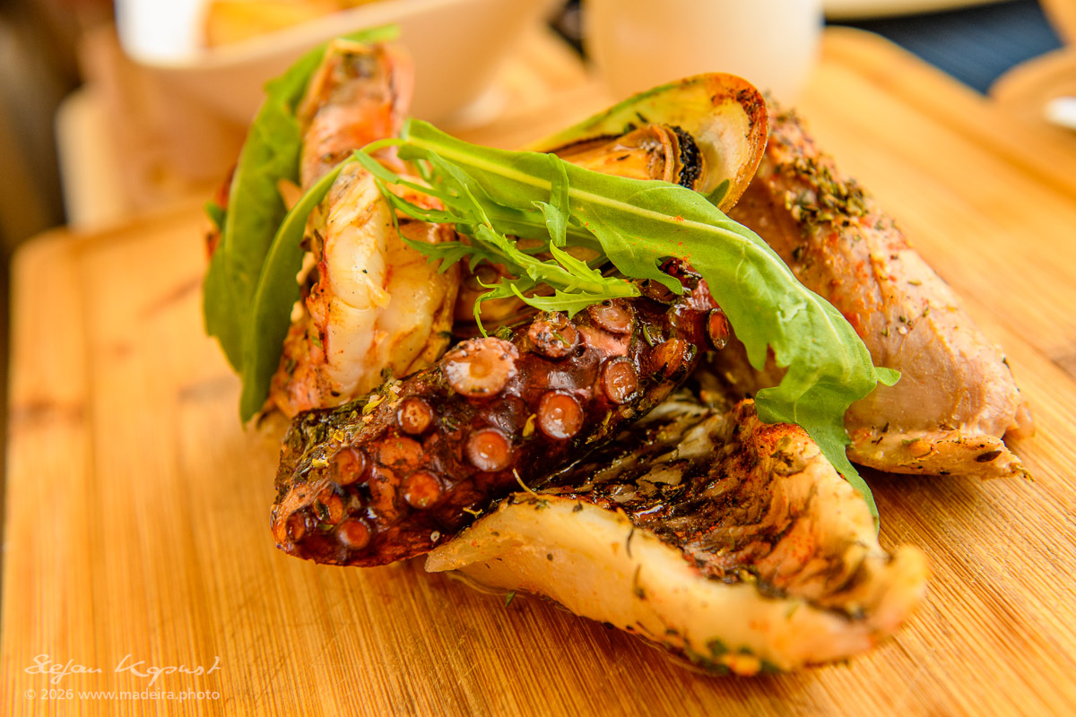 Tábua de Peixe e Mariscos
