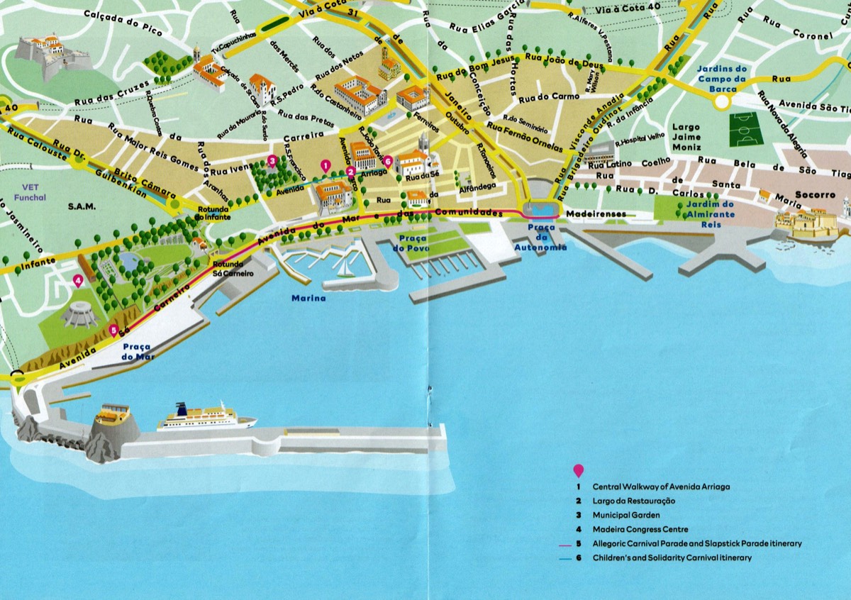 Karnevalsumzug Madeira