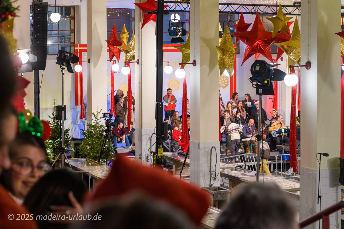 Noite do Mercado Konzerte in der Fischhalle