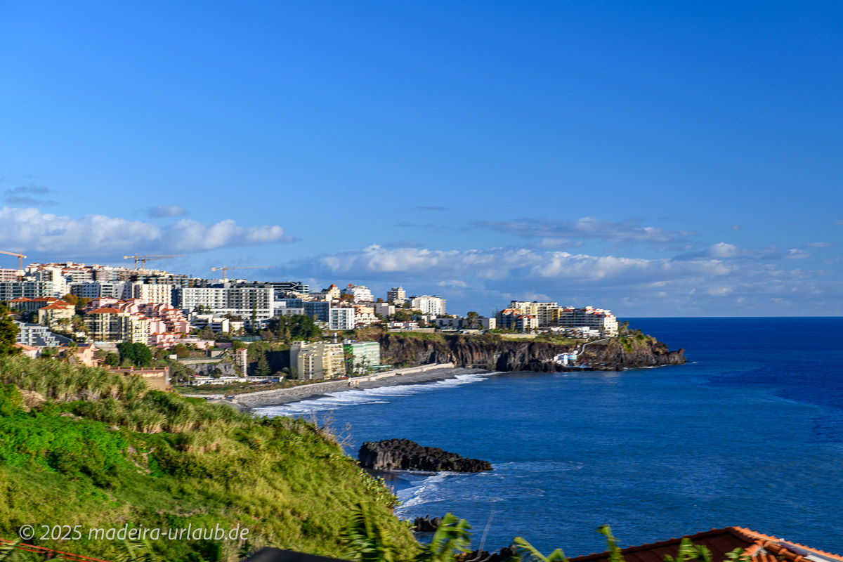 Funchal Ajuda von Westen aus gesehen