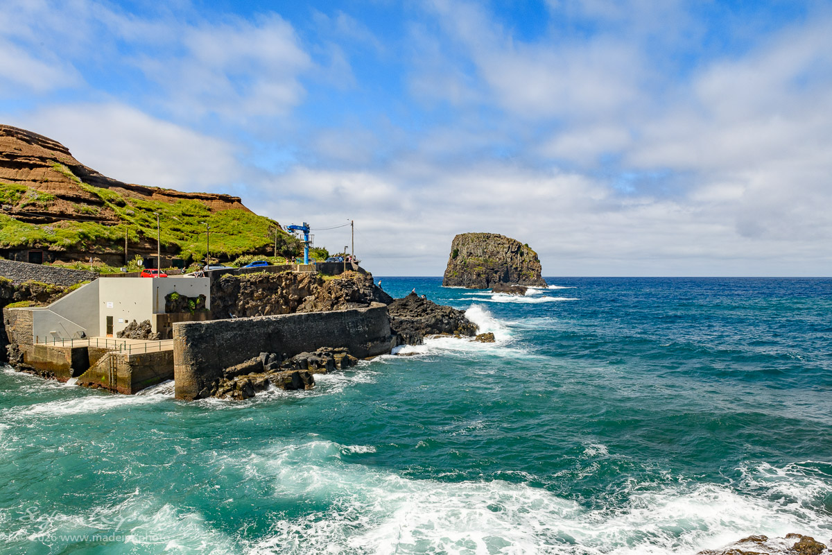 Alter Hafen in Porto da Cruz