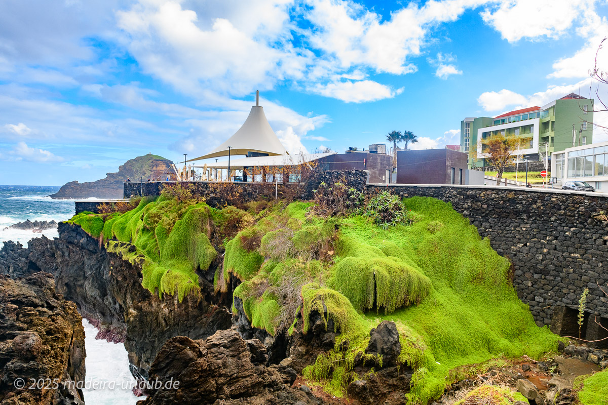 zentral im Zentrum von Porto Moniz