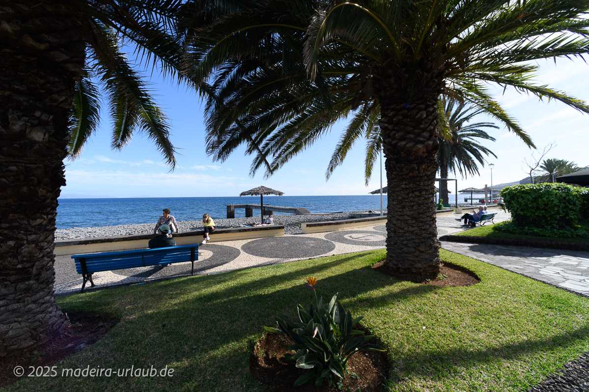Santa Cruz Madeira Strandpromenade