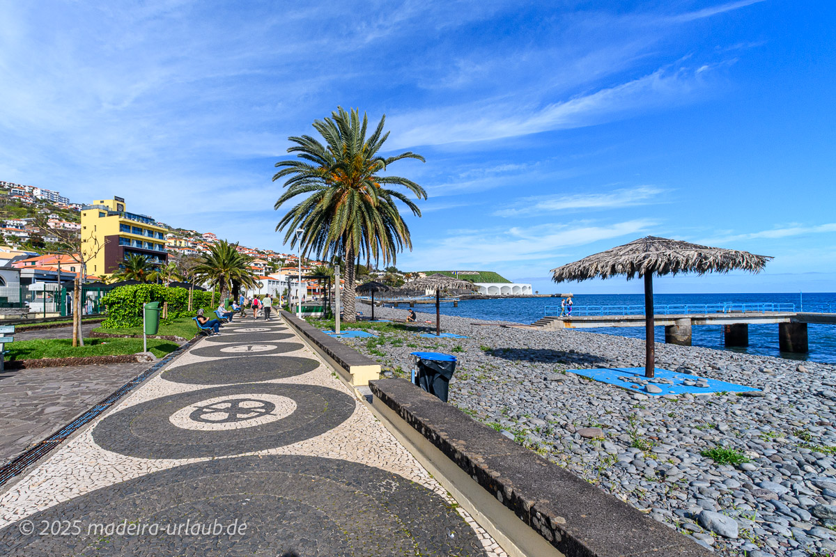 Santa Cruz Madeira Strandpromenade