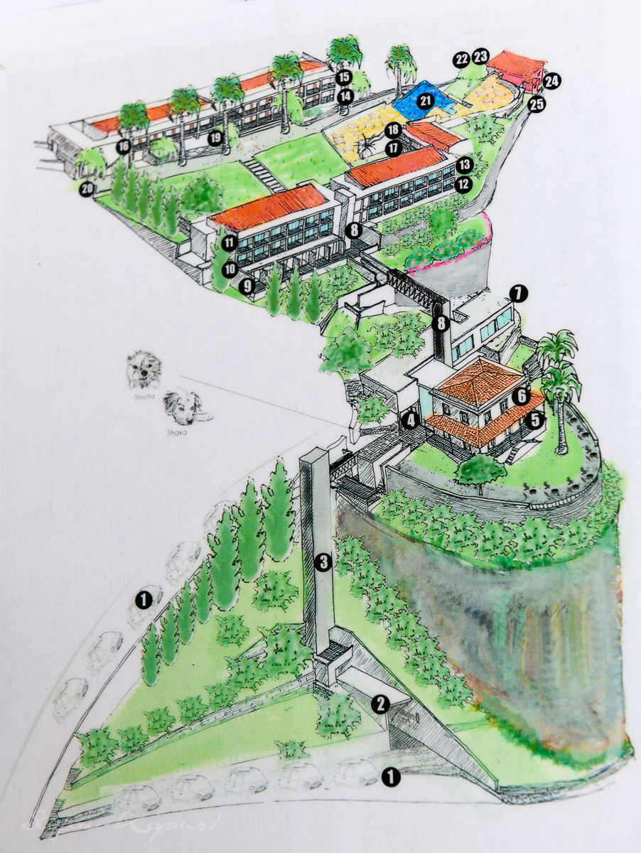  Klippe mit Gesamtanlage 