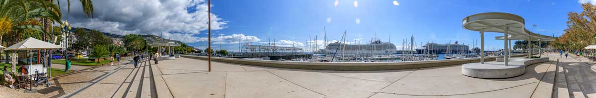 Marina in Funchal kurz vor Weihnachten
